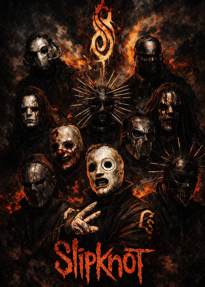 Slipknot Band Poster