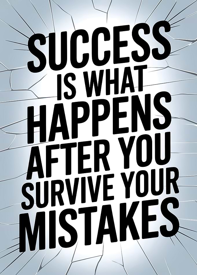 Success After Mistakes Quote