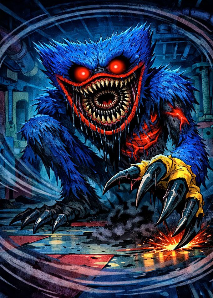 Scary Huggy Wuggy Monster