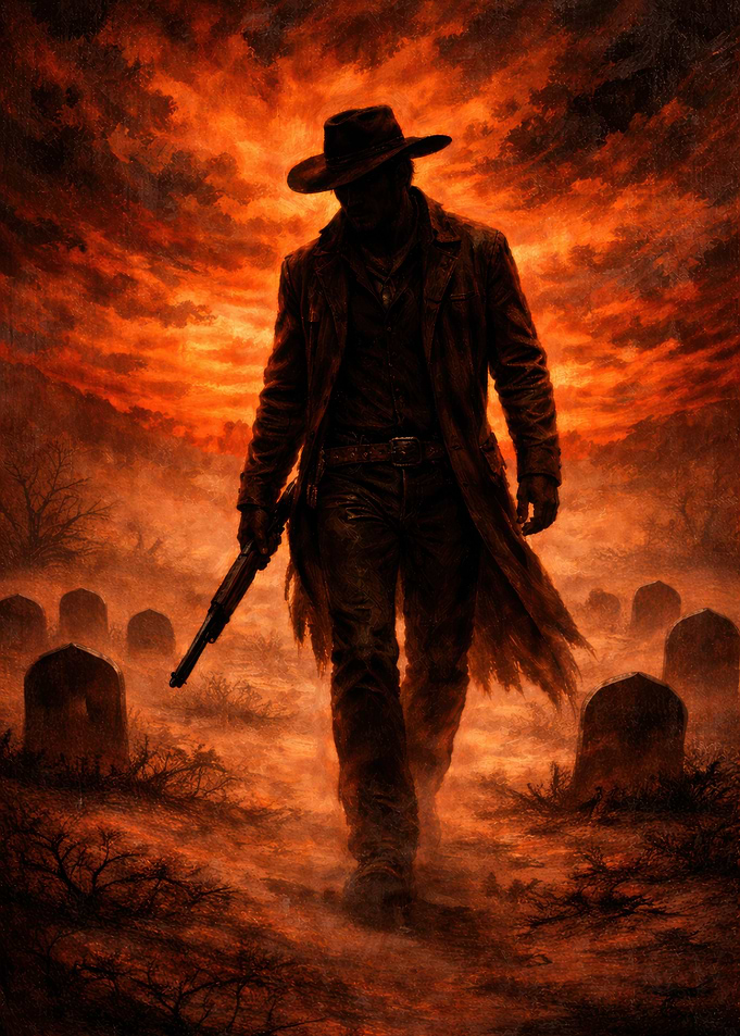 The Dark Cemetery Cowboy