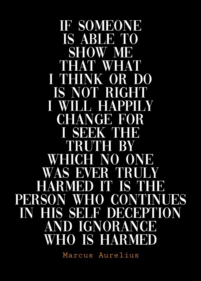 Marcus Aurelius Quote on Truth