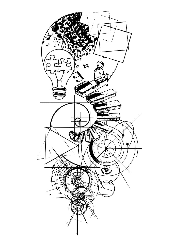Abstract Musical and Mechanical Design