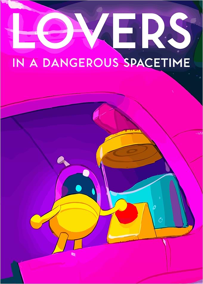 Lovers in a Dangerous Spacetime Game Art