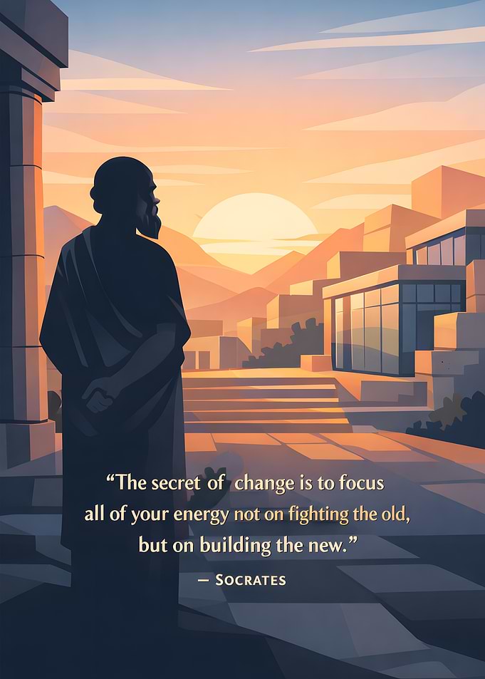 Socrates quote on change