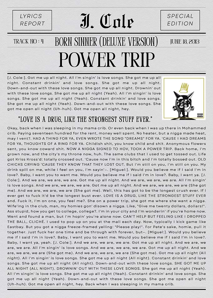 J. Cole Power Trip
