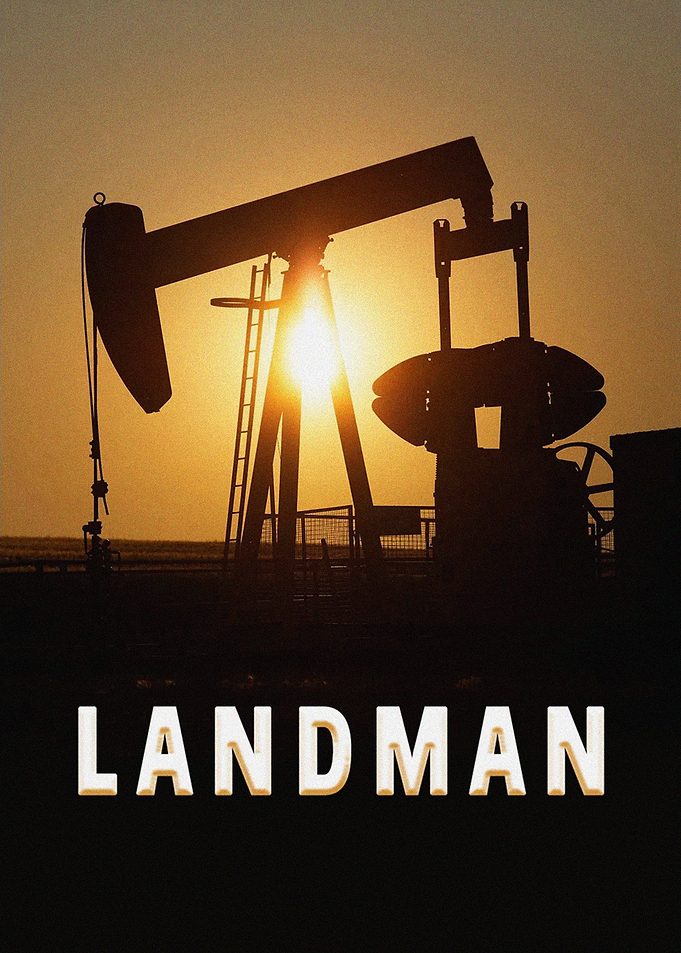 Landman Oil Pump Jack at Sunset