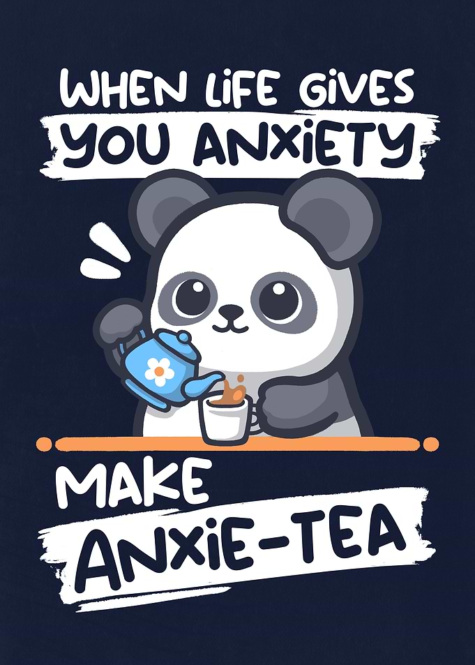 Panda Makes Anxie-Tea