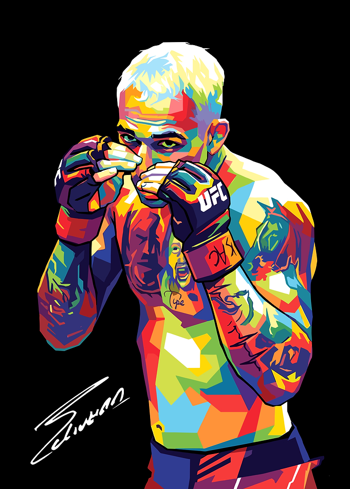 Charles Oliveira WPAP Art