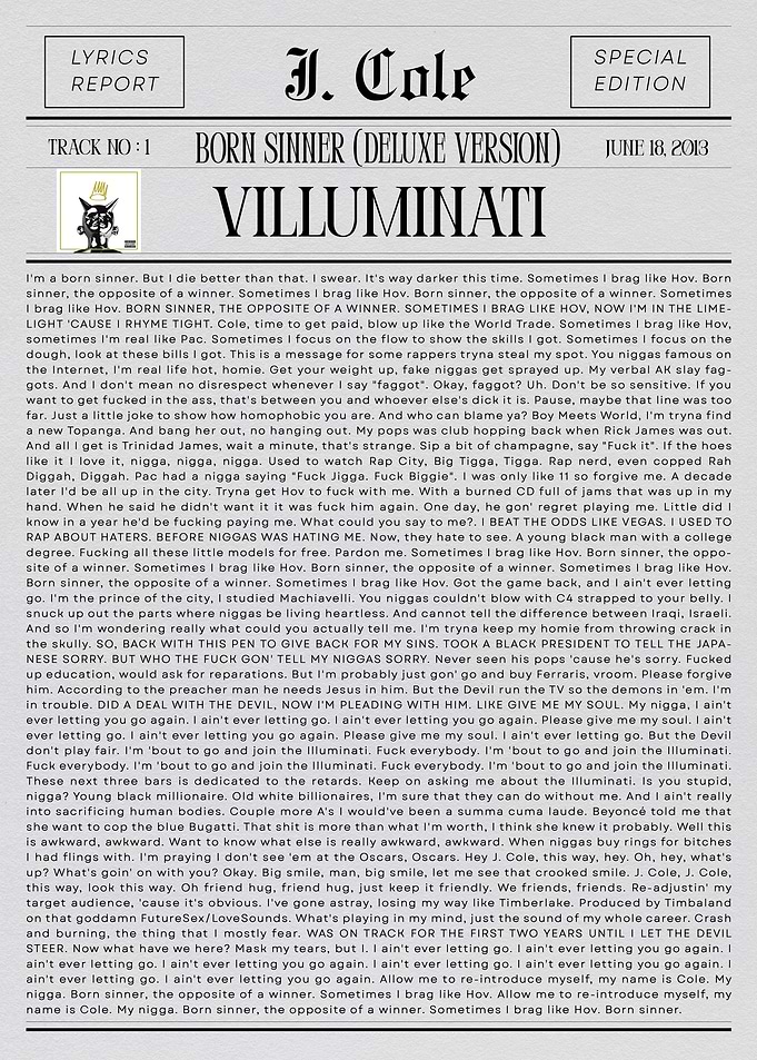 J. Cole 'Villuminati'