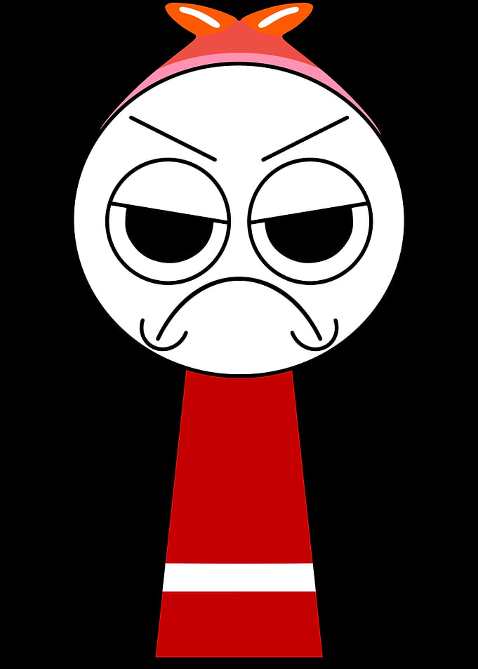Angry Cartoon Character