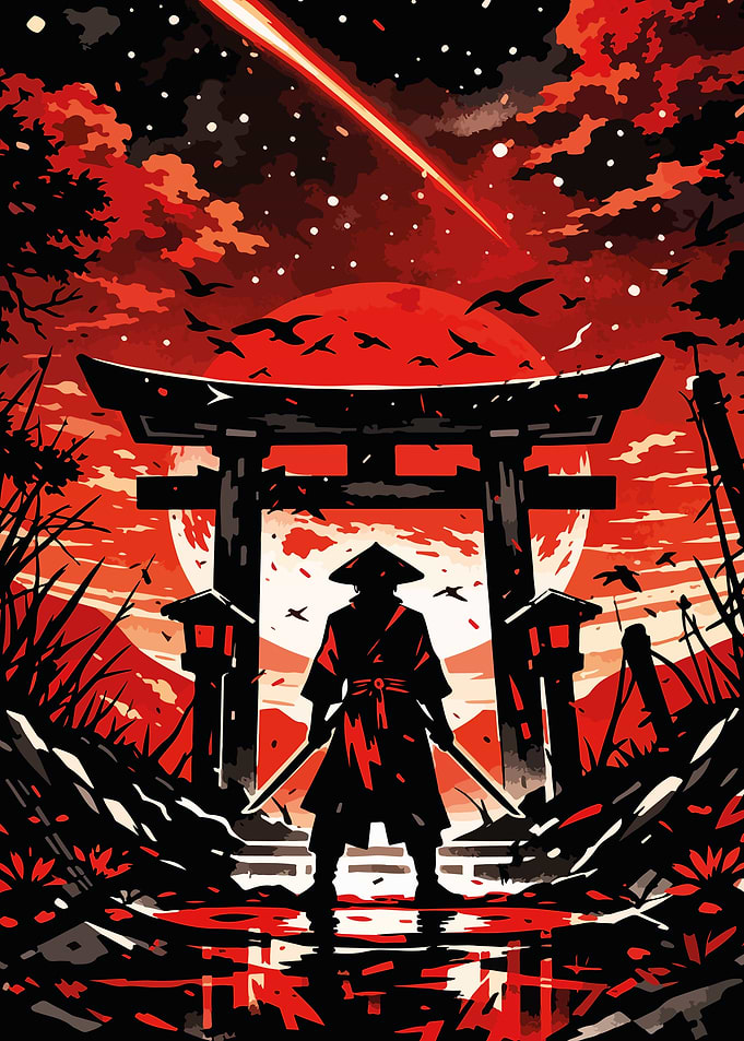 Samurai Red Sky