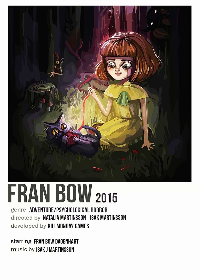 Fran Bow Game Poster