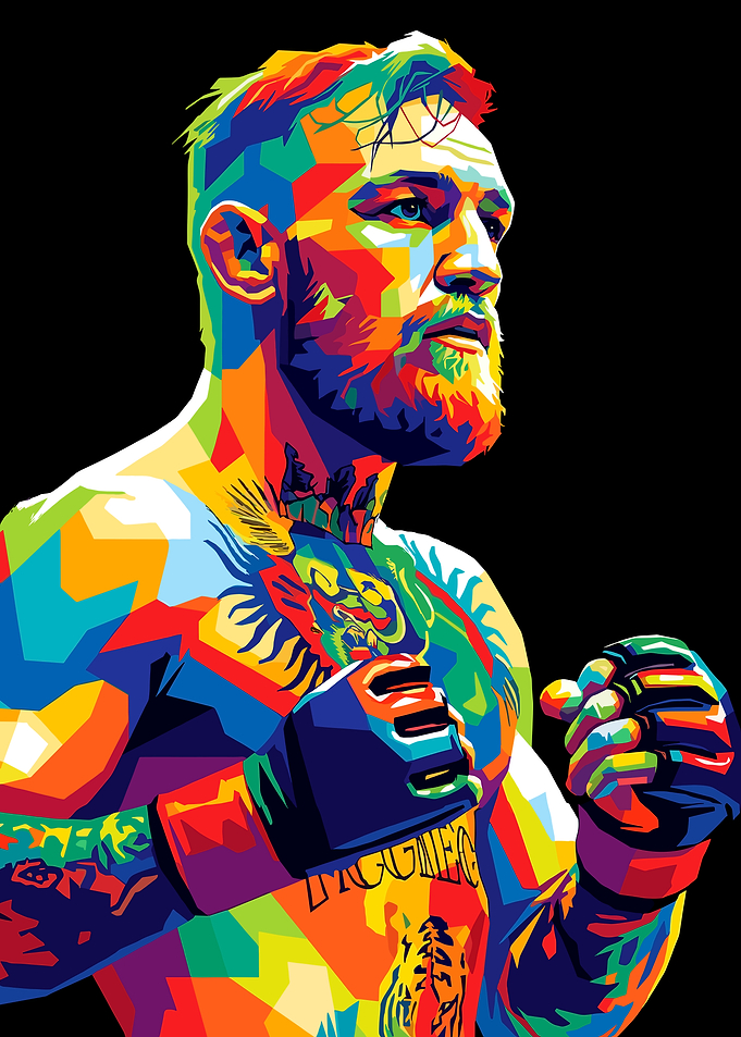 Conor McGregor Pop Art Portrait