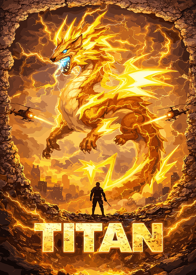 Titan Dragon vs. Helicopters