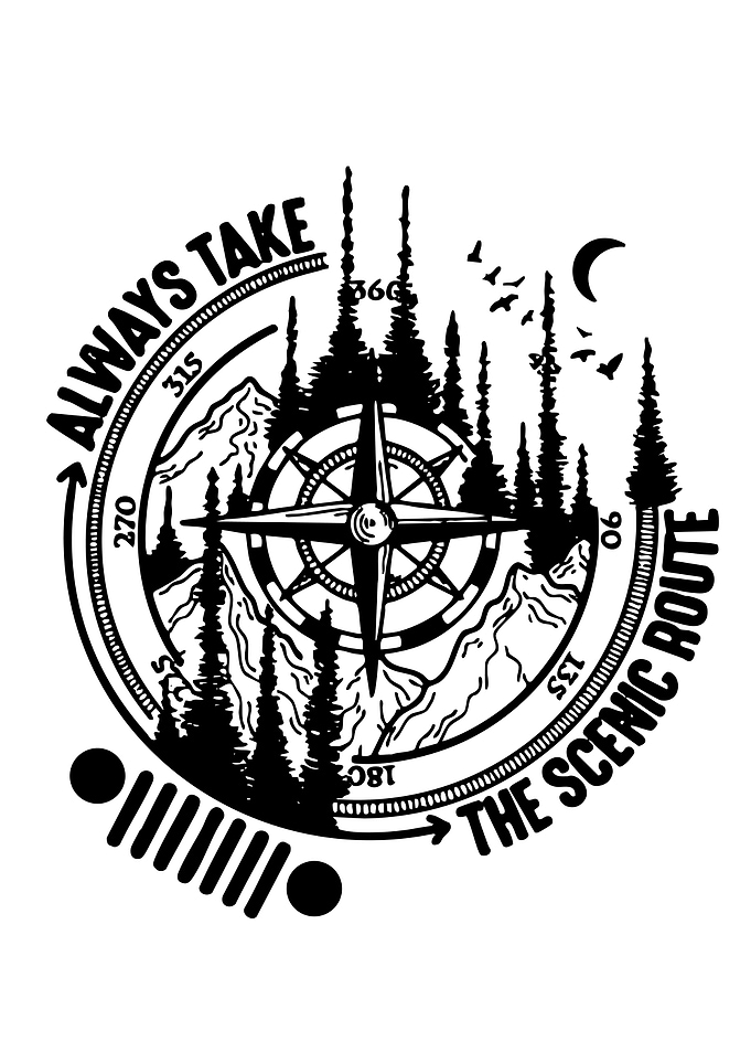 Compass and Scenic Route Adventure