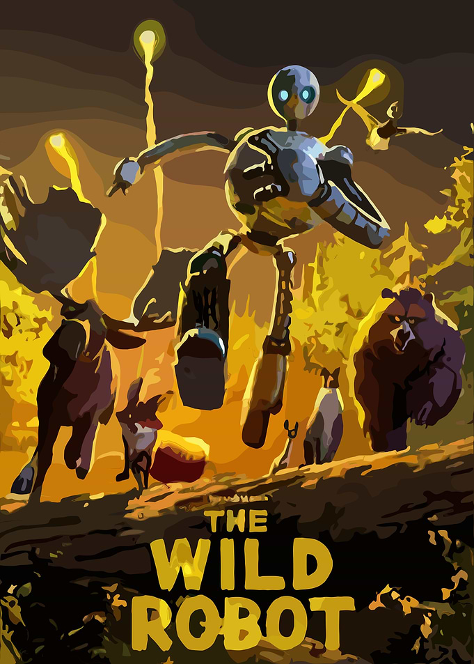 The Wild Robot Movie Poster