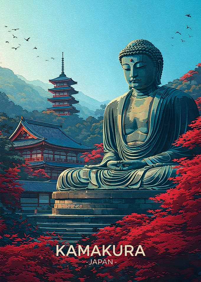 Kamakura Great Buddha and Pagoda