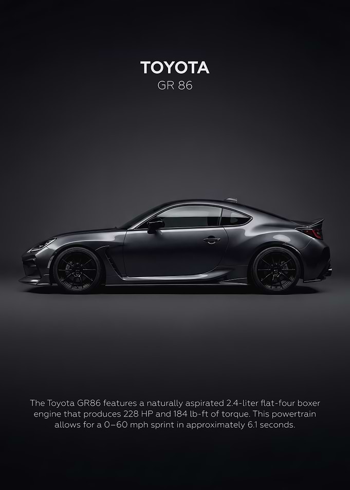 Toyota GR86 Car