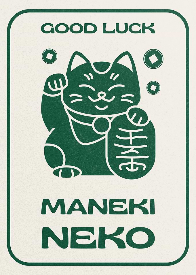 Maneki Neko Good Luck Cat