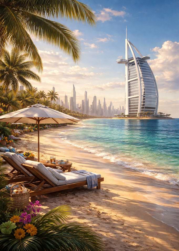 Luxury Beachfront Resort in Dubai