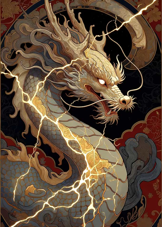 Kintsugi Dragon
