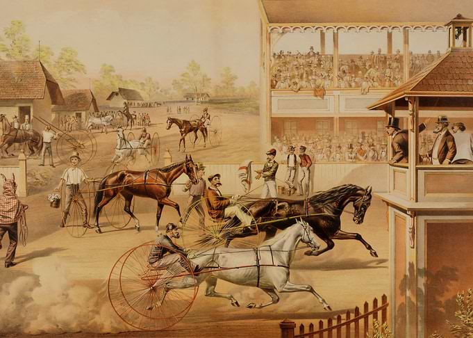 Horse Race with Spectators