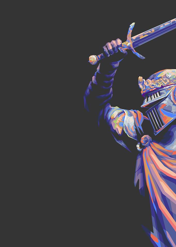 Knight with Sword