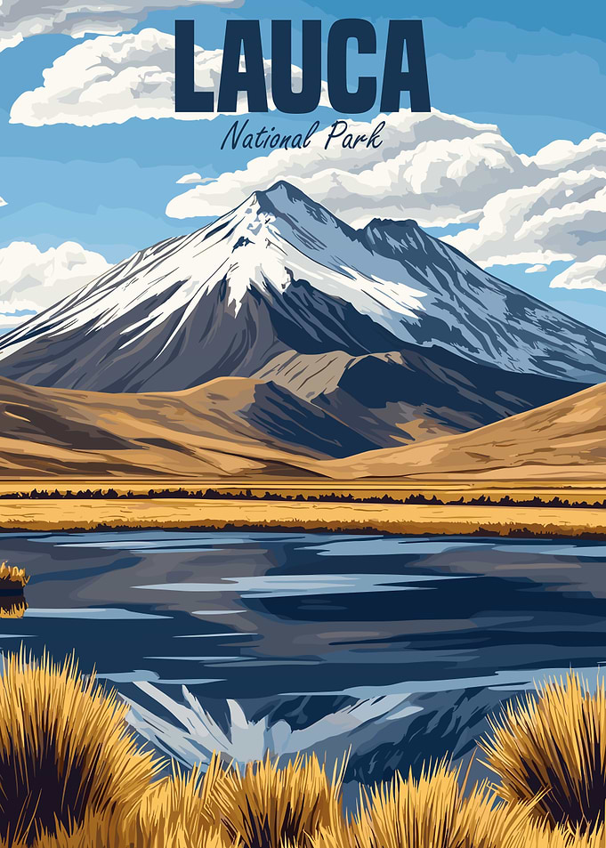 Lauca National Park Poster