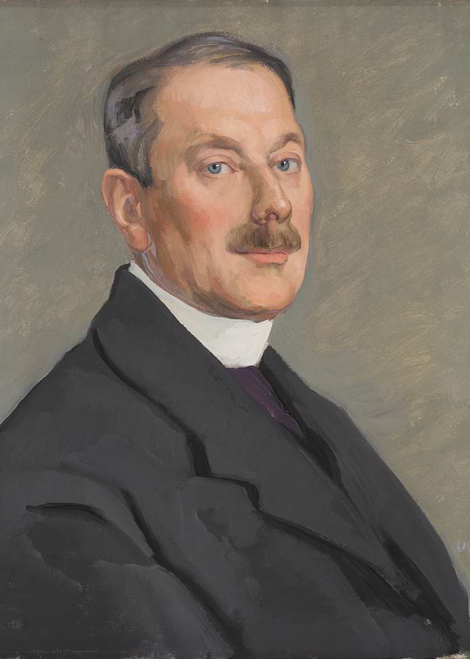 Portrait of a Man in a Suit