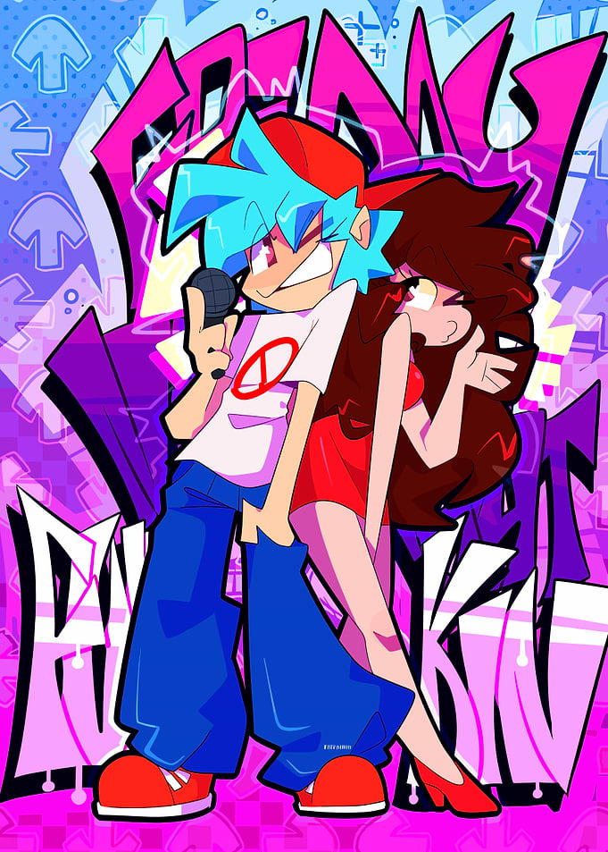 Friday Night Funkin' Boyfriend and Girlfriend