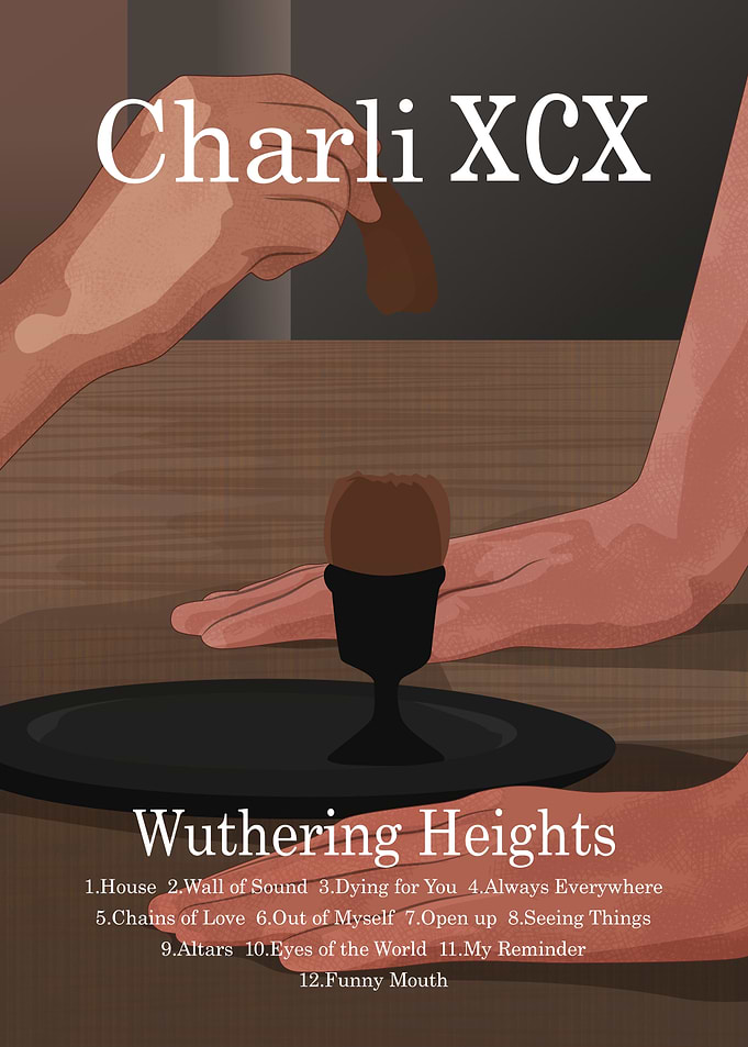 Charli XCX Wuthering Heights Album Art