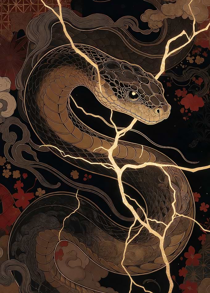 Kintsugi Snake