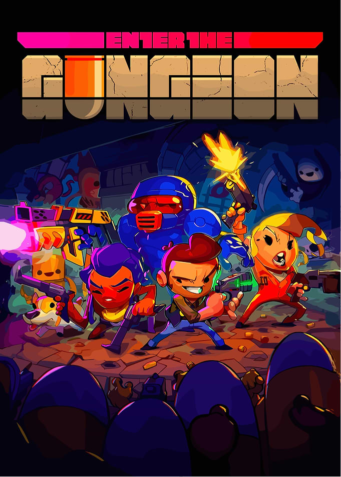 Enter the Gungeon Game Art