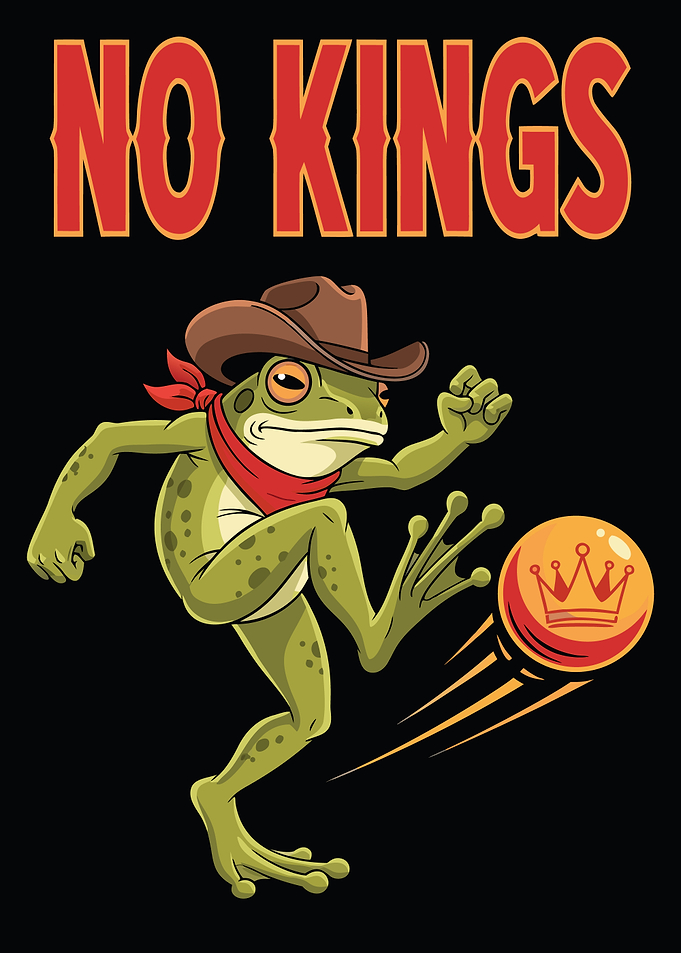 Frog Kicking Crown Ball
