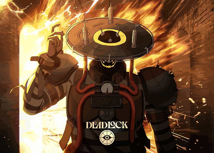 Deadlock Character with Electrical Energy