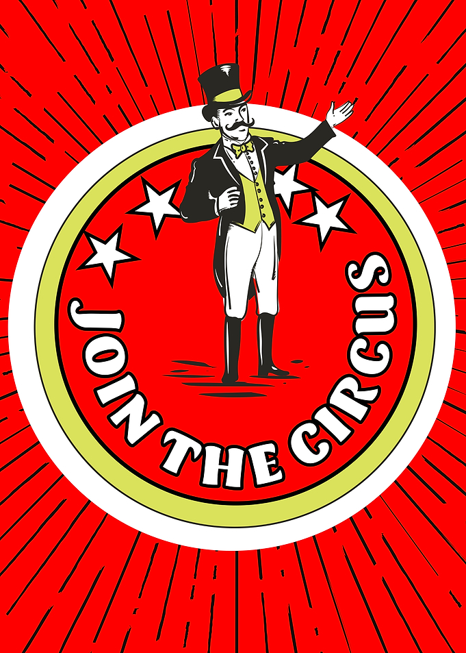 Join the Circus Vintage Poster