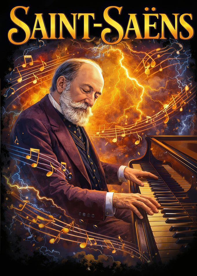 Saint-Saëns at the Piano