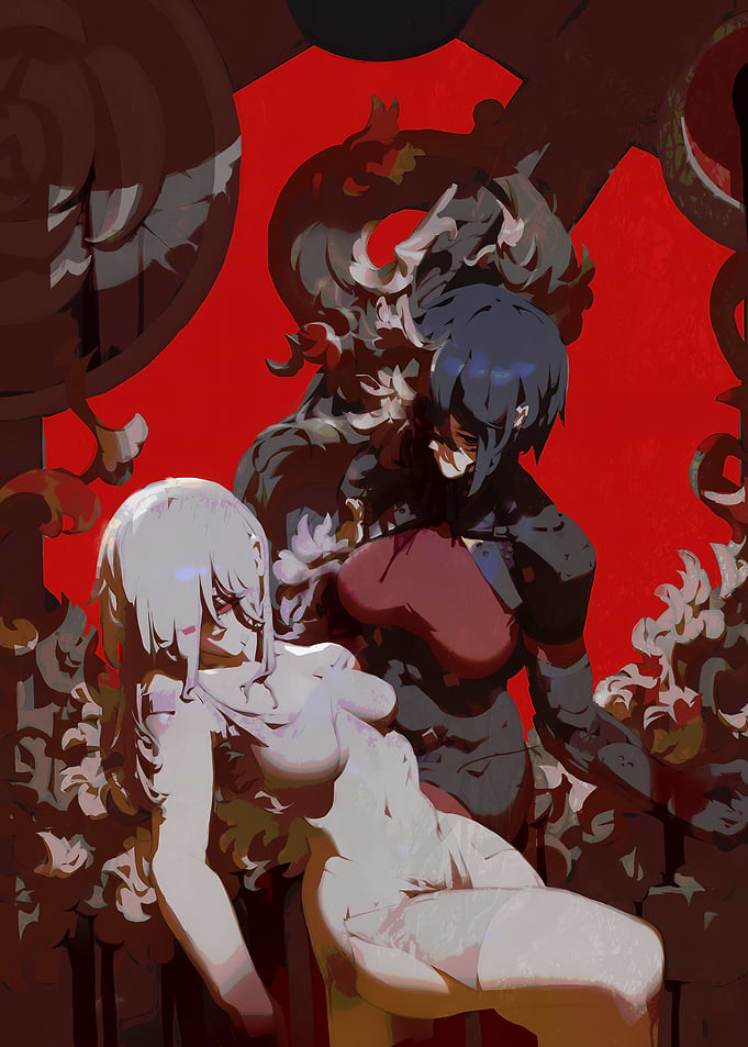 Dark Fantasy Anime Art