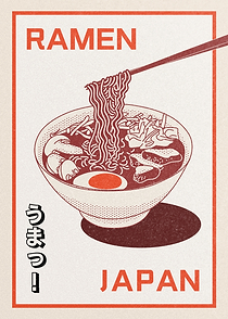Ramen Japan Poster