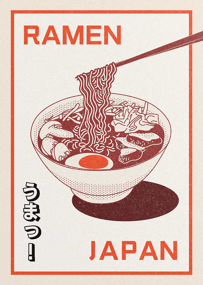 Ramen Japan Poster