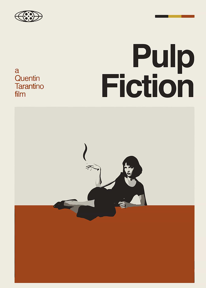 Pulp Fiction Movie Poster