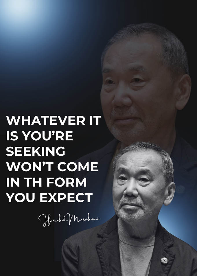 Haruki Murakami Quote