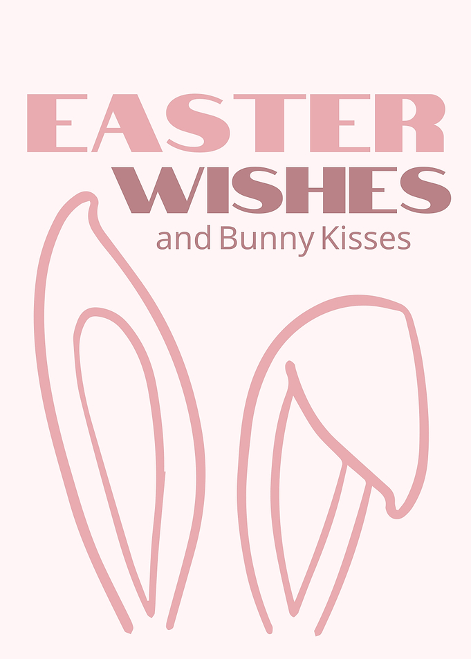 Easter Wishes and Bunny Kisses