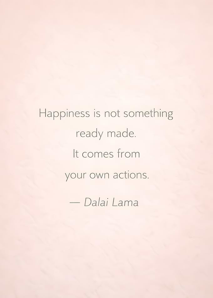 Dalai Lama Happiness Quote