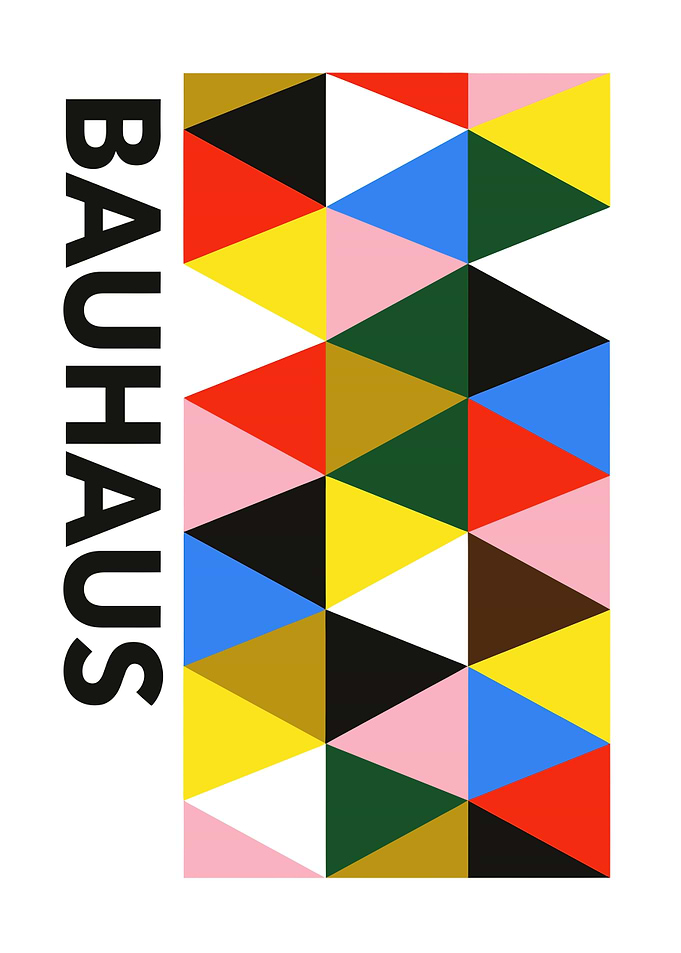 Bauhaus Geometric Design
