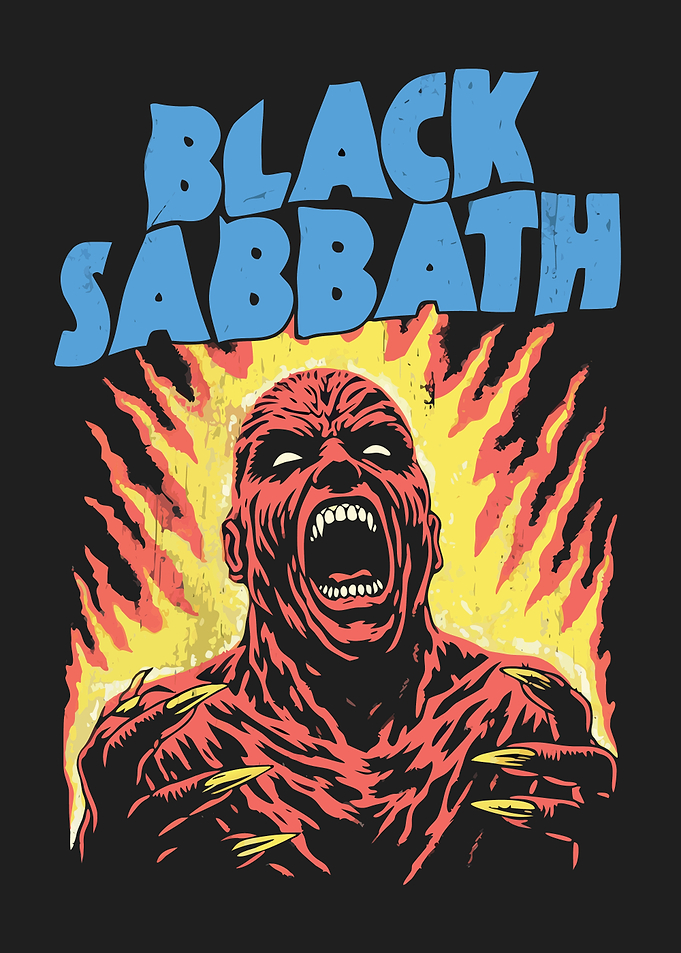 Black Sabbath Fiery Monster