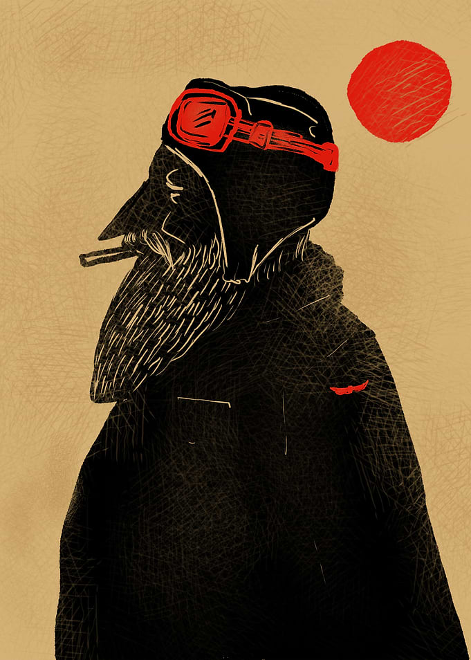 Aviator retro pilot