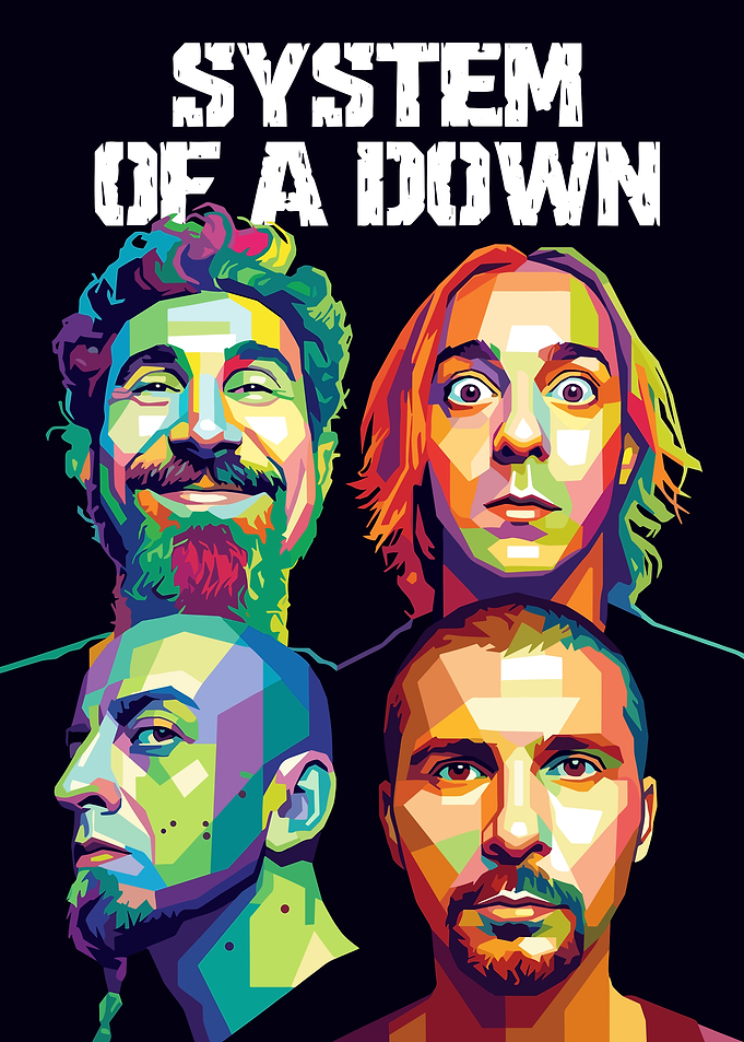System of a Down Band Portrait