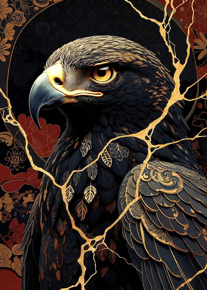 Kintsugi Eagle