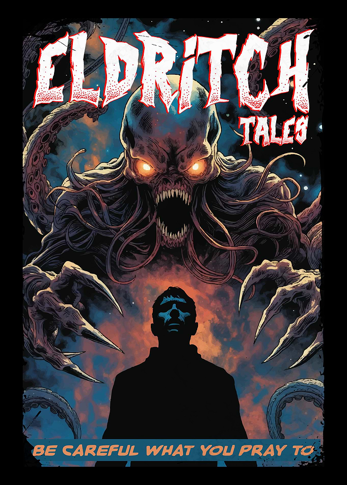Eldritch Tales Creepy Stories For Horror Fans Comic Book Style